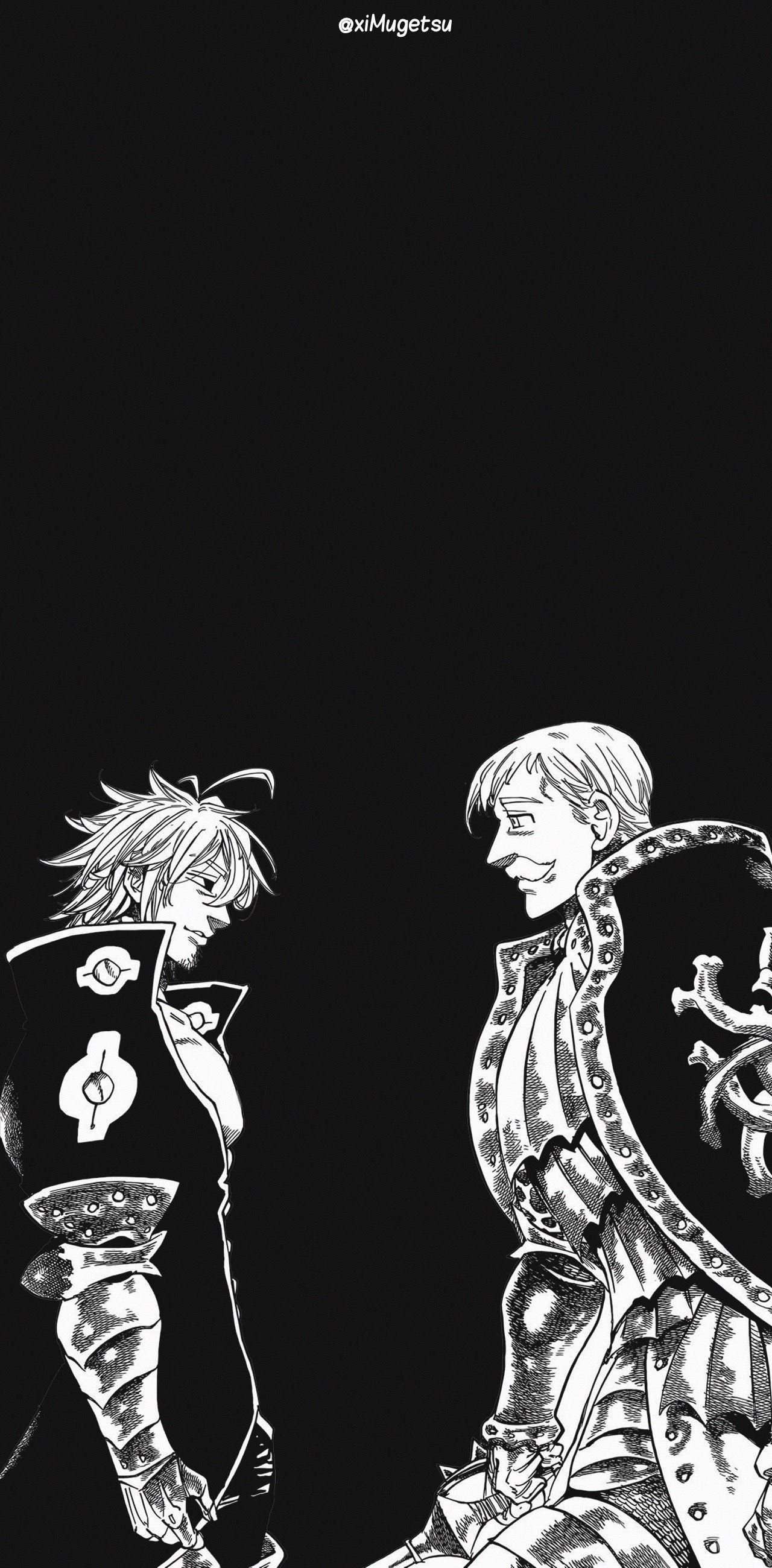 1280x2600 Download Seven Deadly Sins Escanor Wallpaper, HD Background, Phone