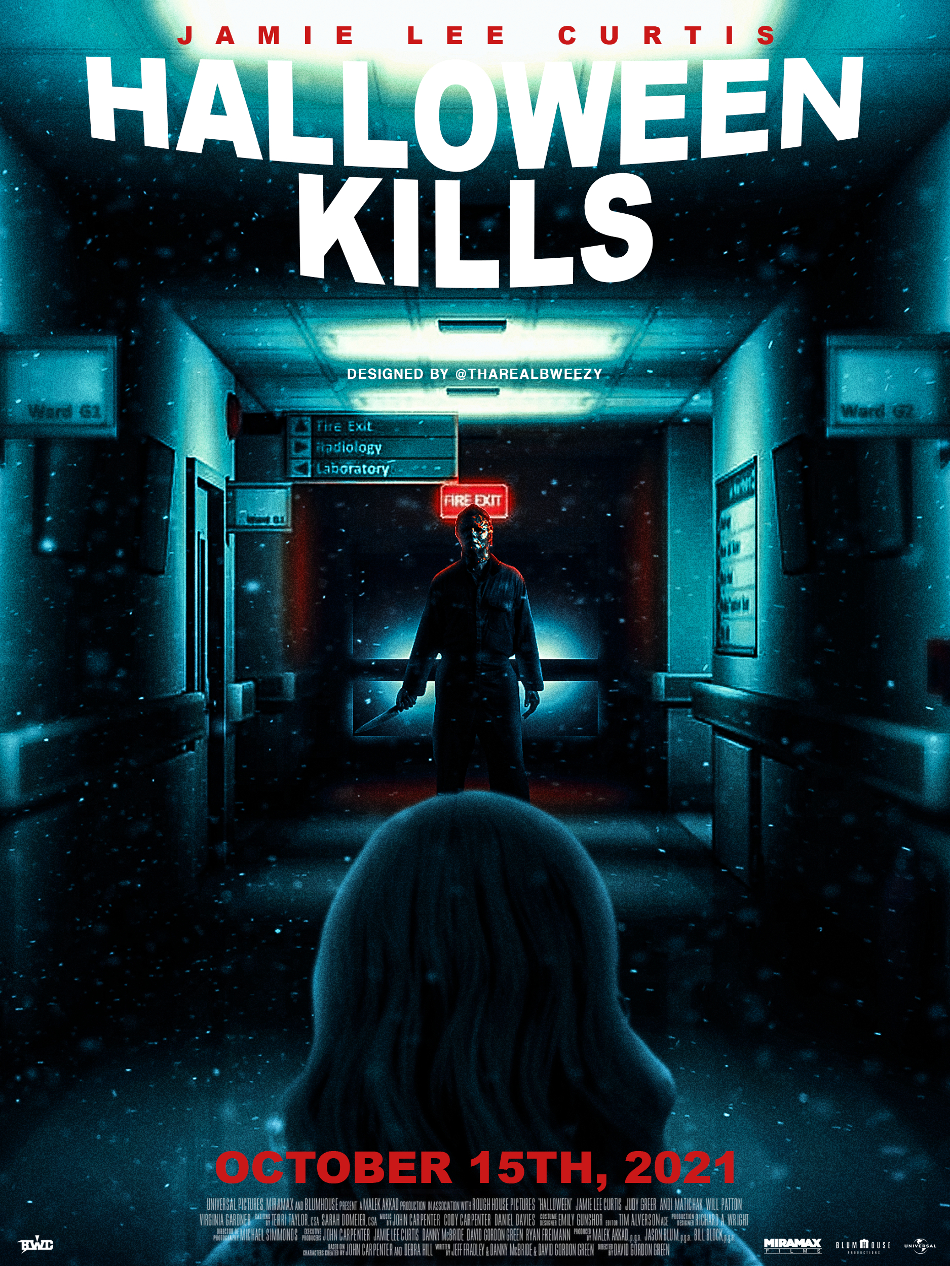 1880x2500 Halloween Kills Hospital Scene Concept Poster. Designed By Me: Halloweenseries, Phone