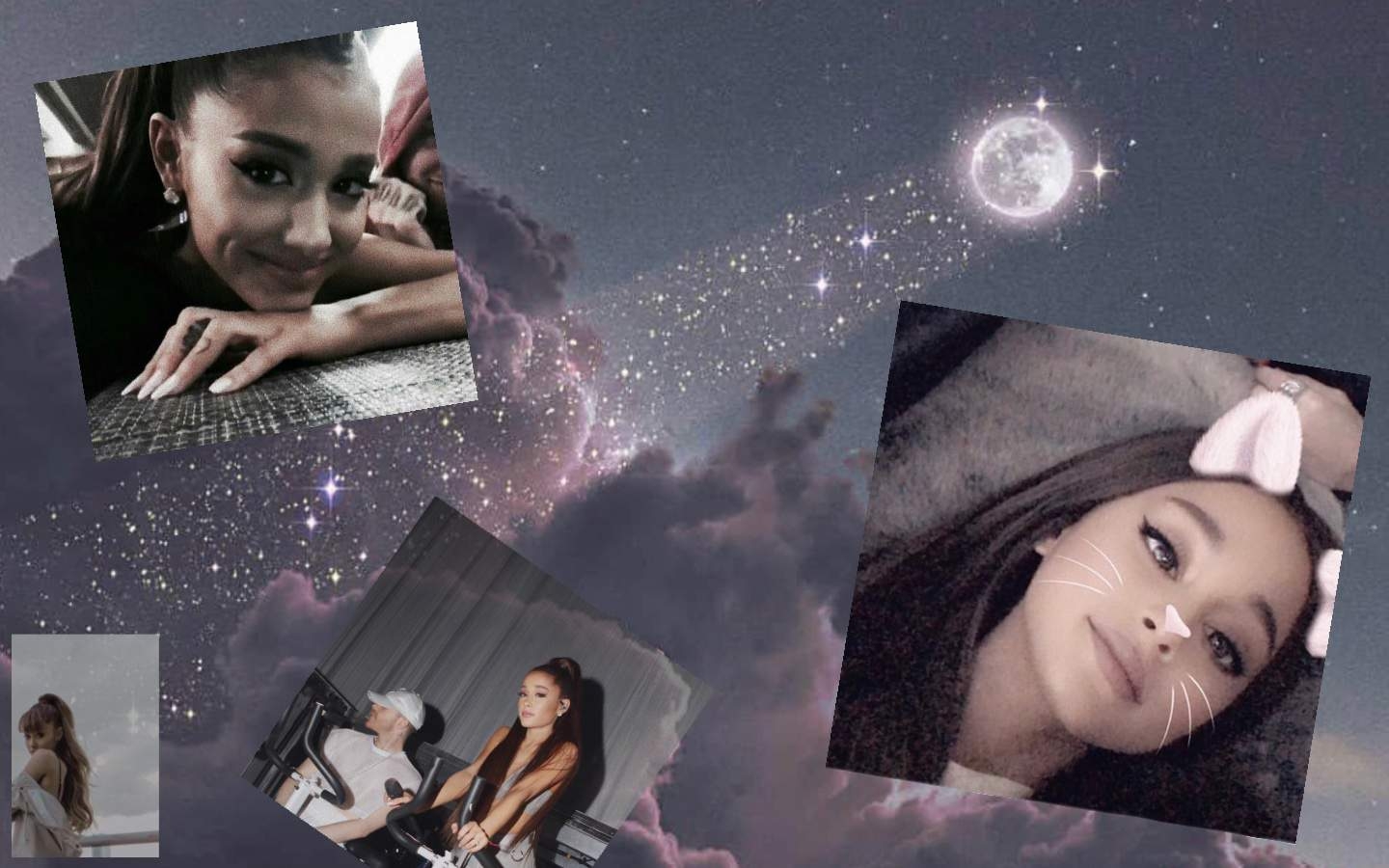 1440x900 Ariana Grande Space Wallpaper Grande Songs, Desktop