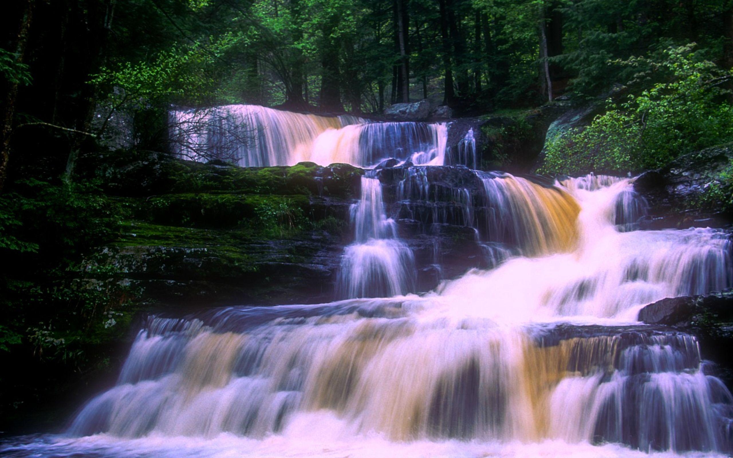 2560x1600 Waterfalls near delaware water gap PA, Desktop