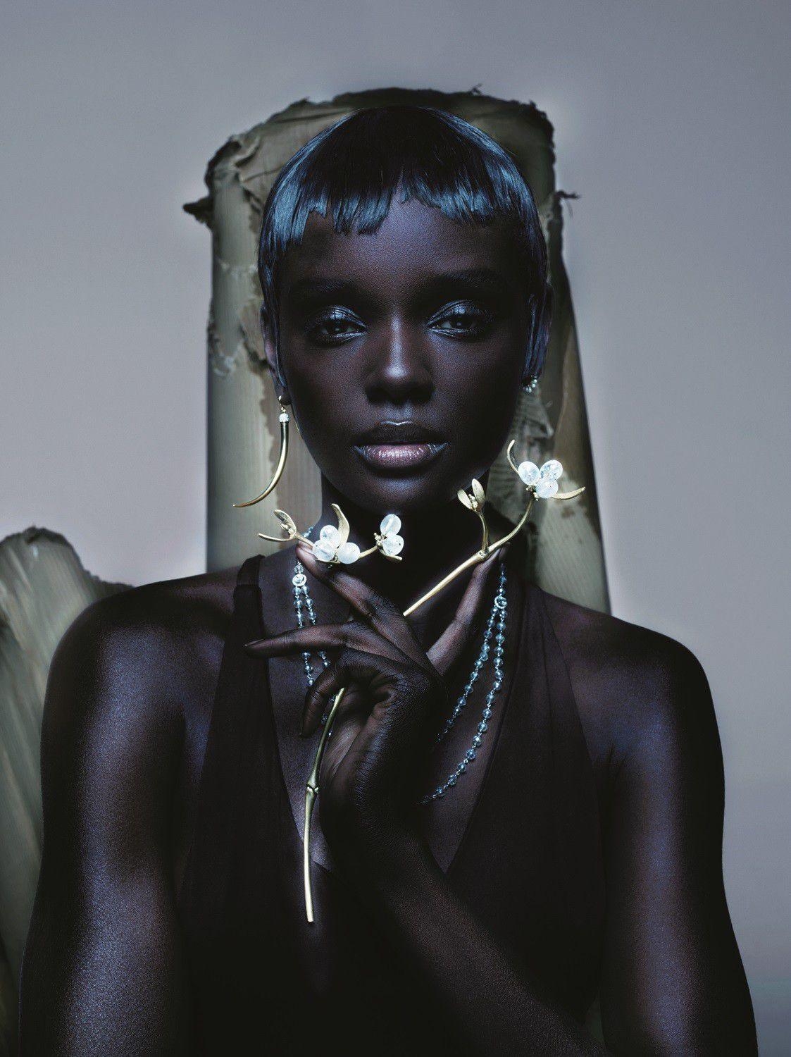 1130x1500 Duckie Thot by Byzantium for Vogue UK, Photo by Nick Knight, April 2019, Phone