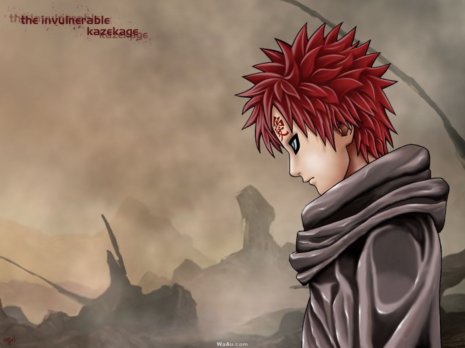 1600x1200 Gaara iPhone Wallpaper, Desktop