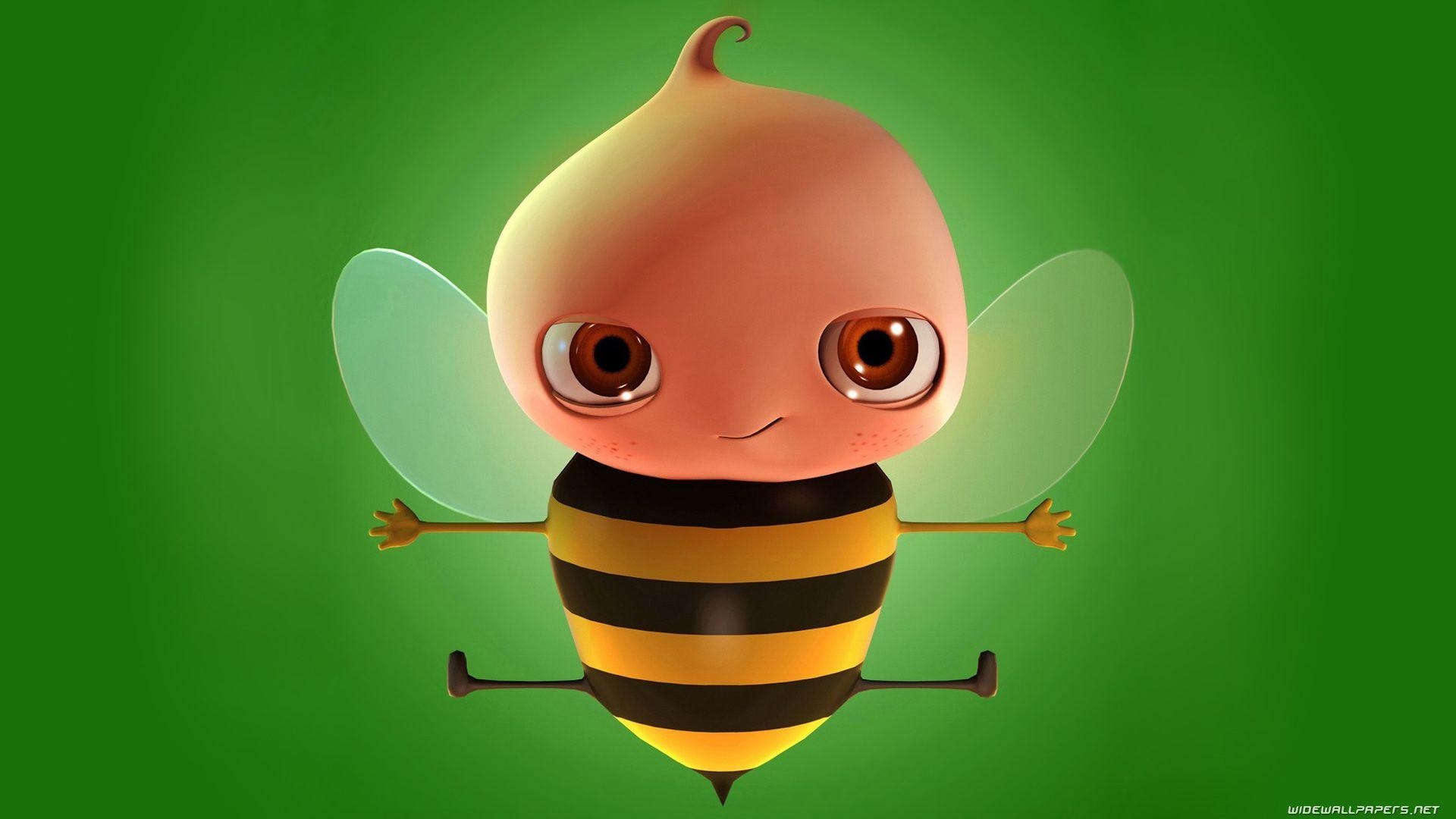 1920x1080 Cute Bee Desktop Wallpaper Free Cute Bee Desktop Background, Desktop