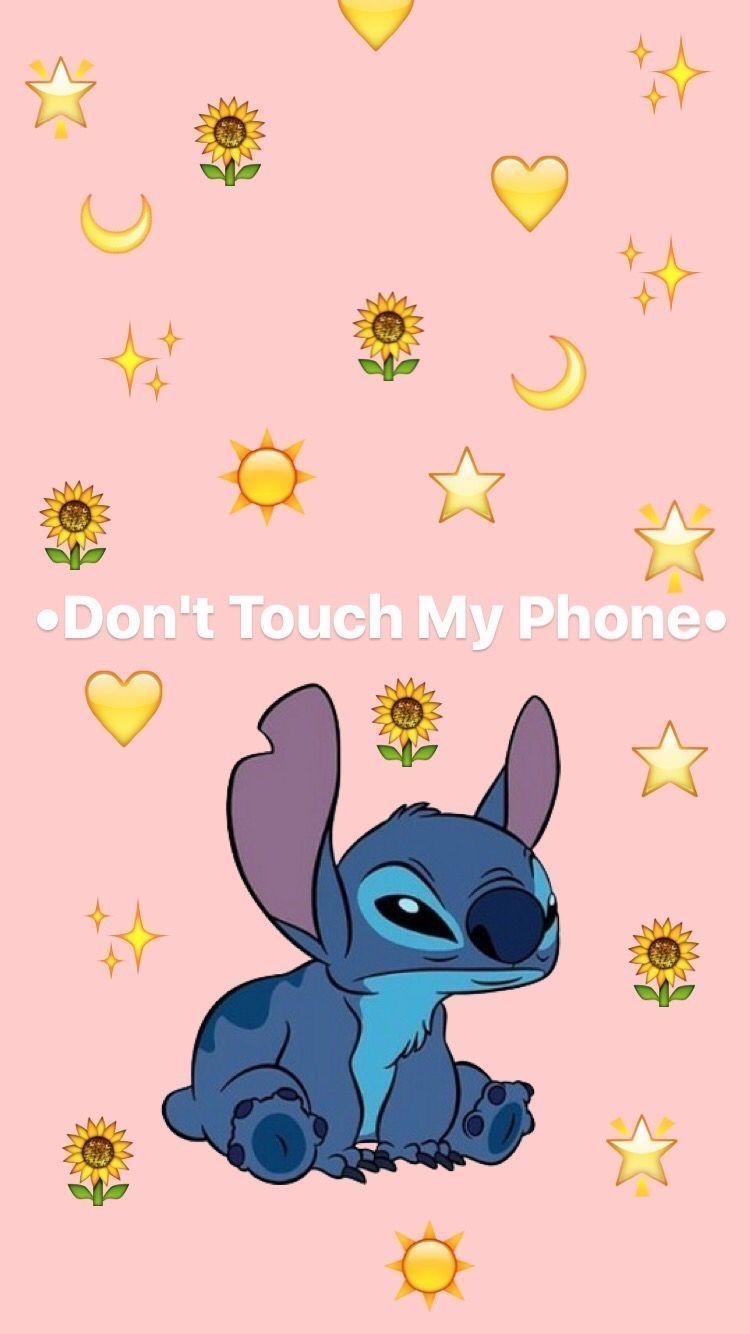 750x1340 Don't Touch My Phone Stitch Wallpaper Free Don't Touch My Phone Stitch Background, Phone