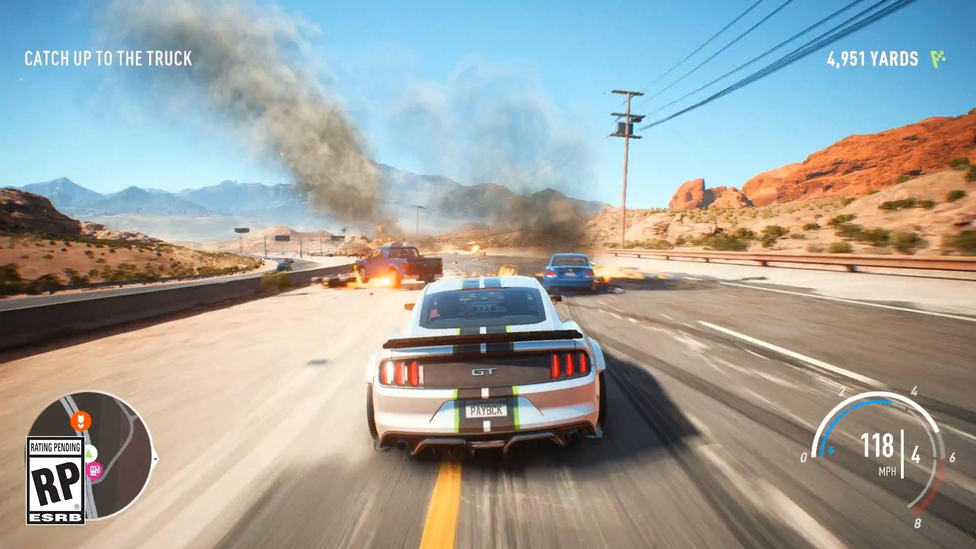 1920x1080 Need For Speed Payback heist trailer, Desktop