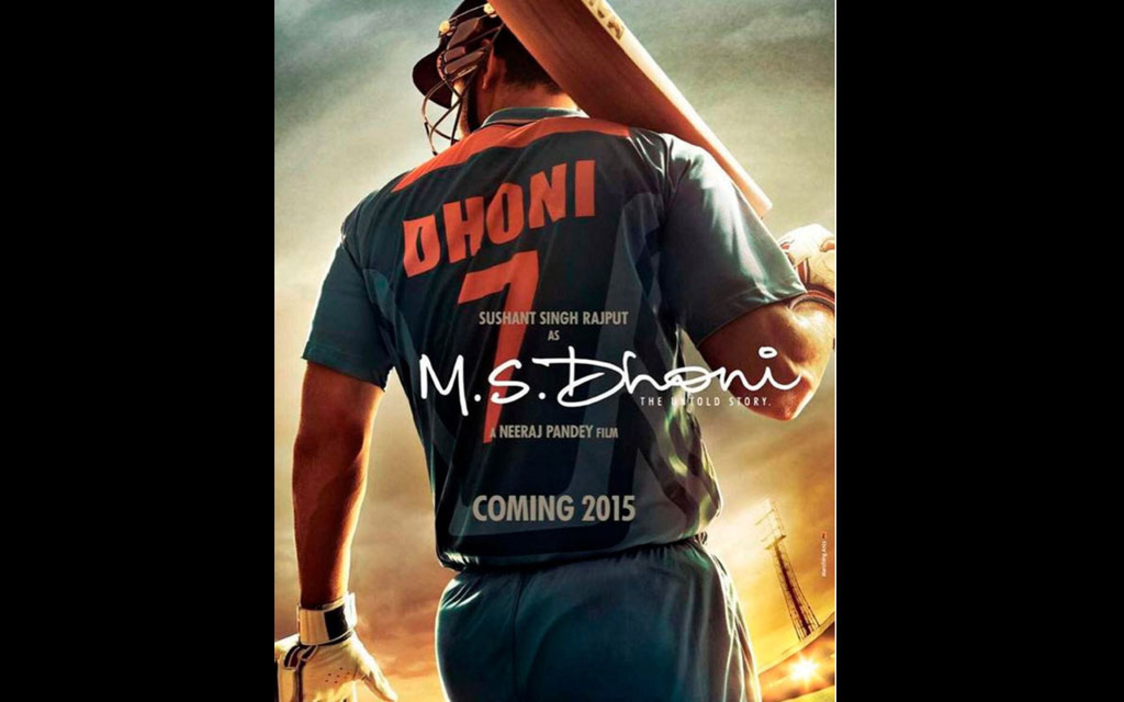 3840x2400 MS Dhoni Untold Story HD Wallpaper 4K, Desktop