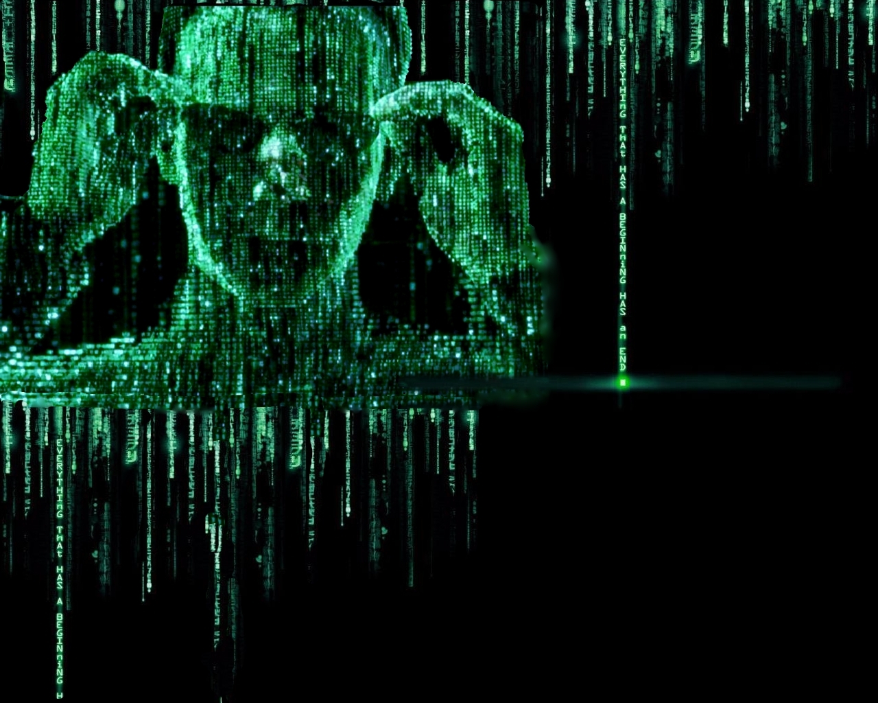 1280x1030 Matrix dynamic wallpaper, Desktop