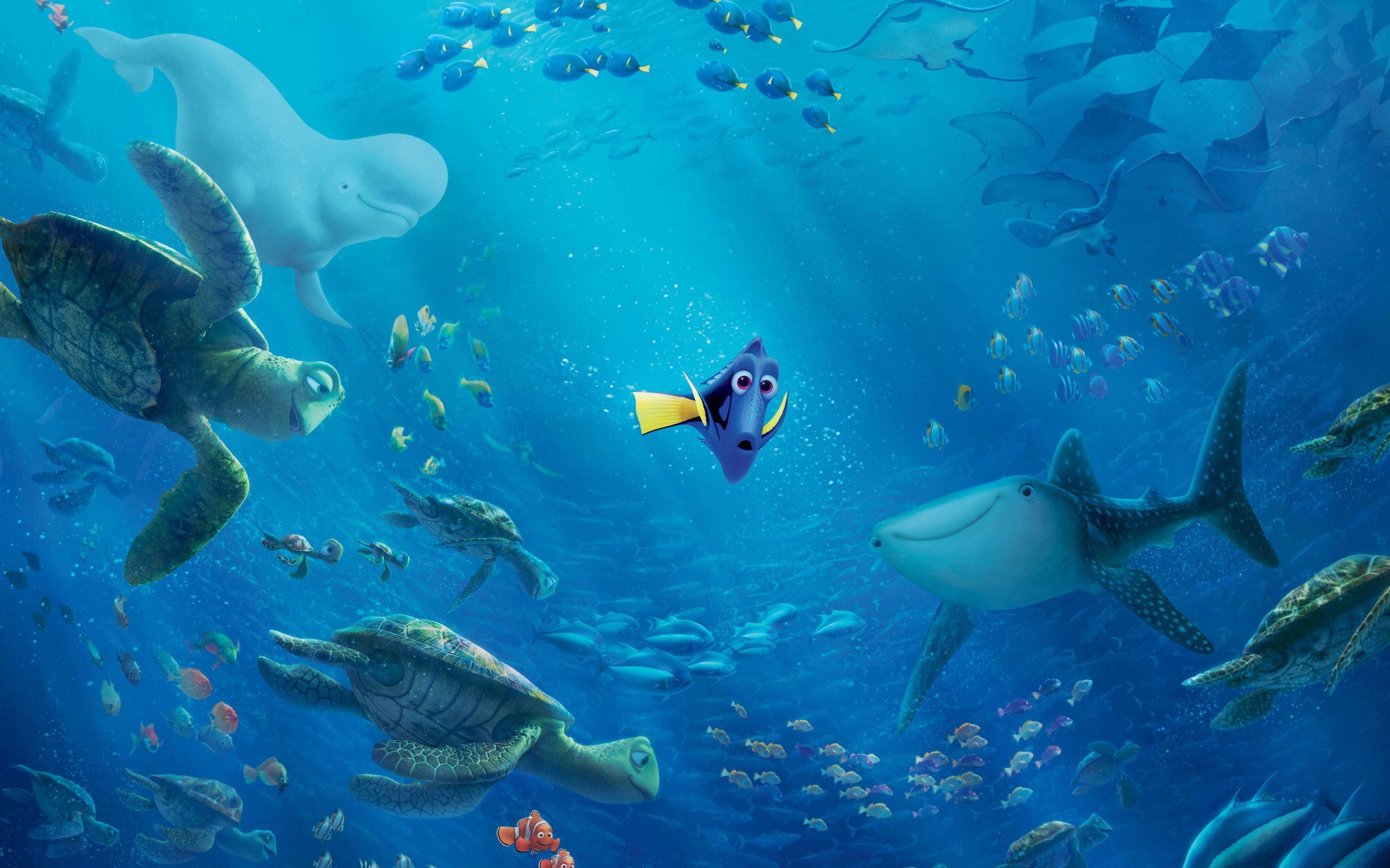 2880x1800 Finding Dory Wallpaper, Desktop