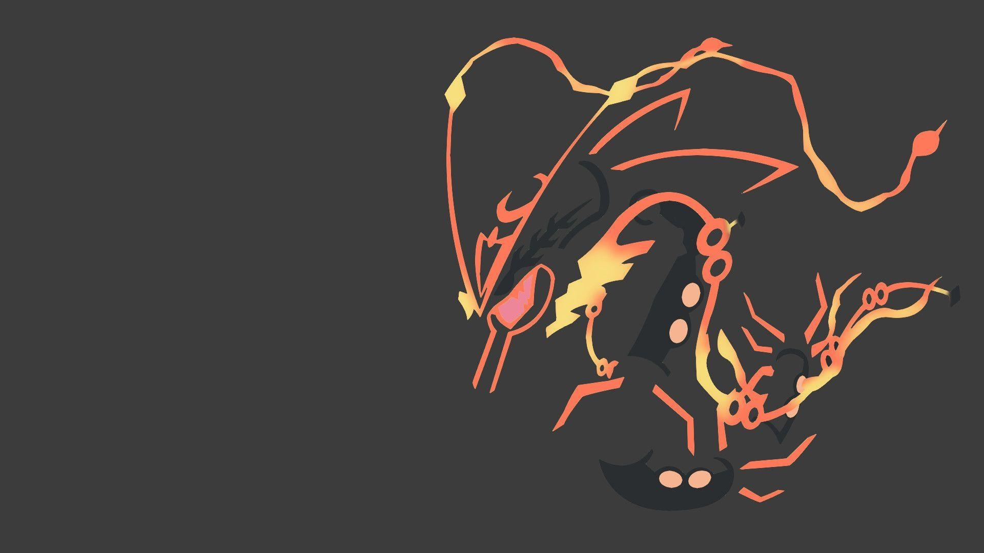 1920x1080 Shiny Mega Rayquaza Wallpaper, Desktop