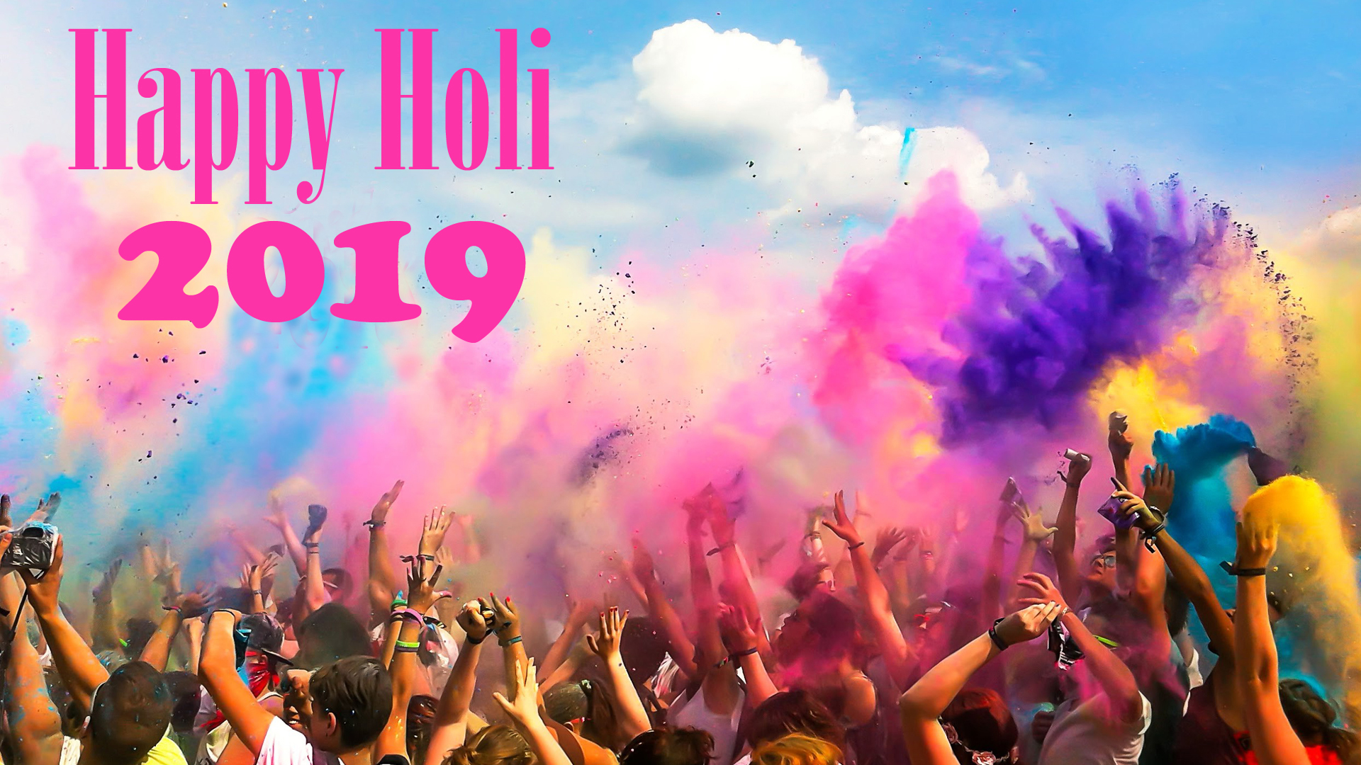 1920x1080 Free download 2019 Holi HD Image for Wallpaper HD Wallpaper, Desktop