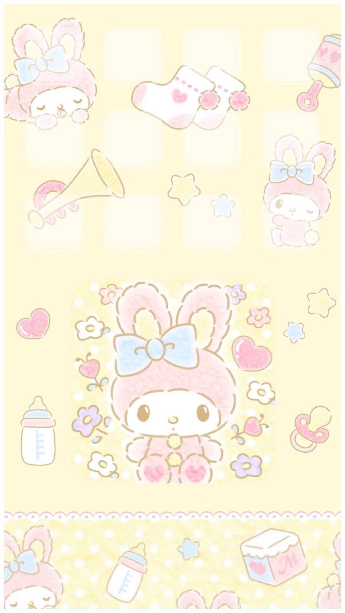 1200x2140 My Melody Wallpaper, Phone