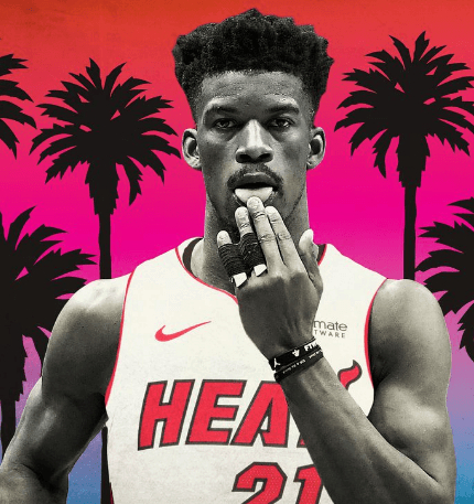 430x460 Jimmy Butler Miami Heat wallpaper, Phone