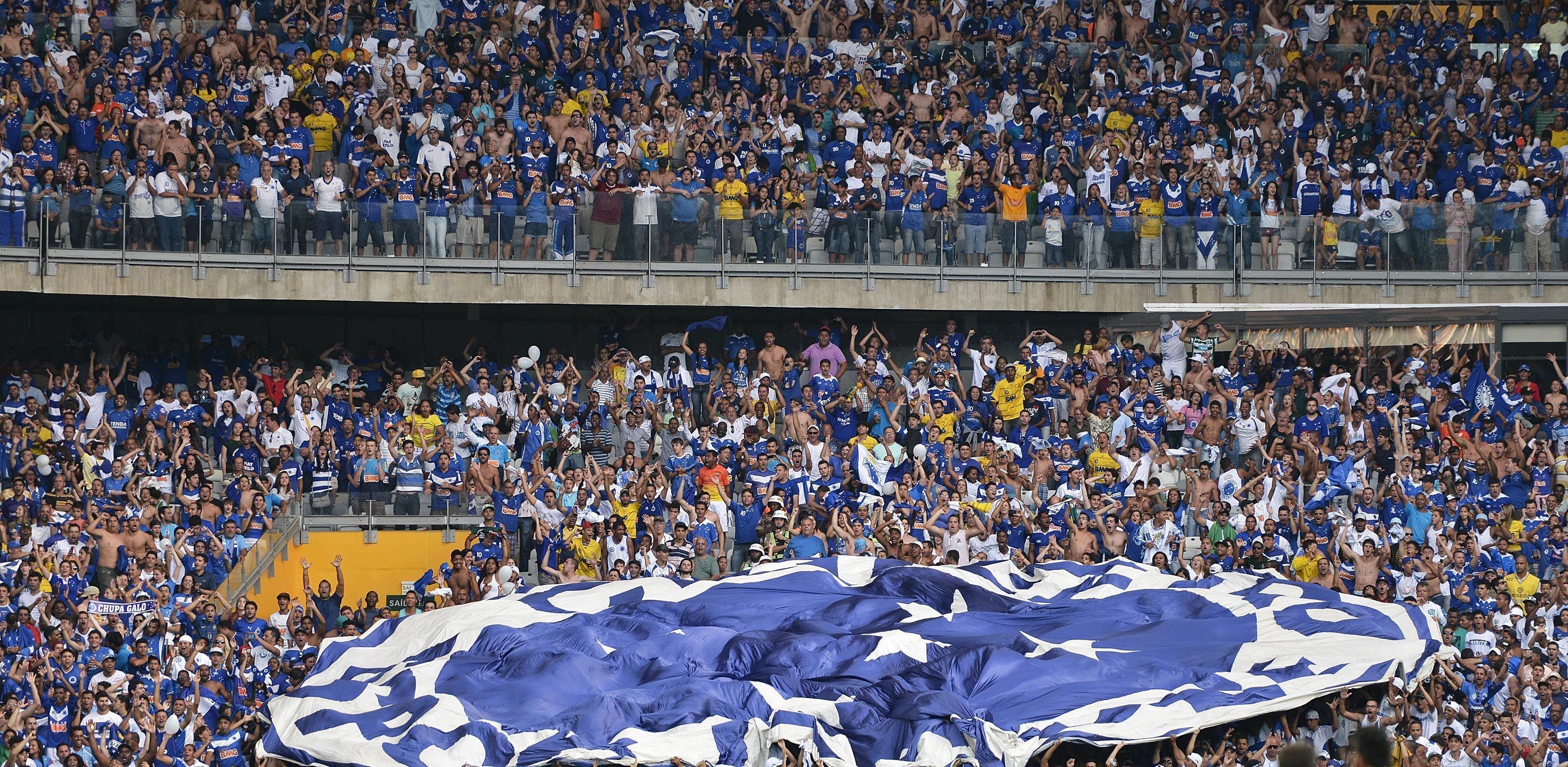 3000x1470 EBC. Cruzeiro: baixe wallpaper do Campeão Brasileiro 2013, Dual Screen