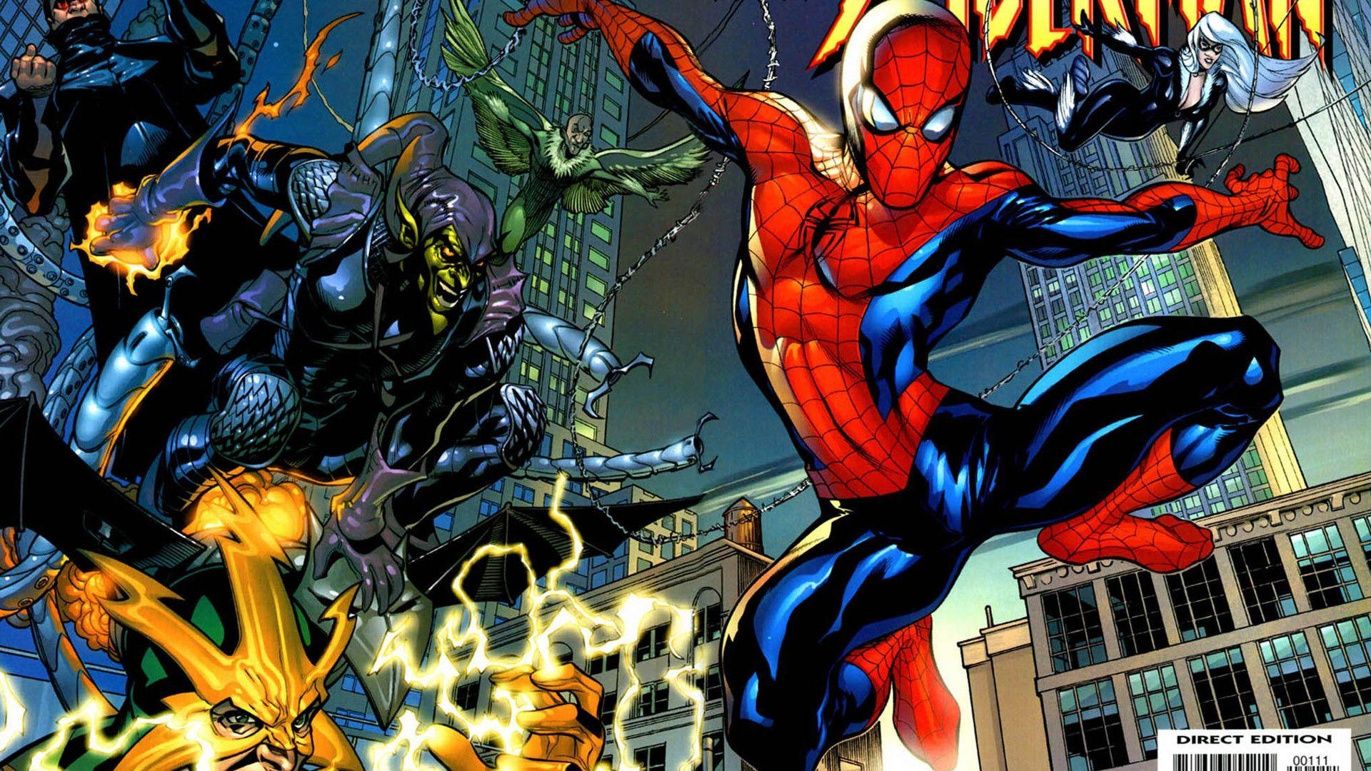 1920x1080 Spiderman Comic Wallpaper 1080p, Desktop