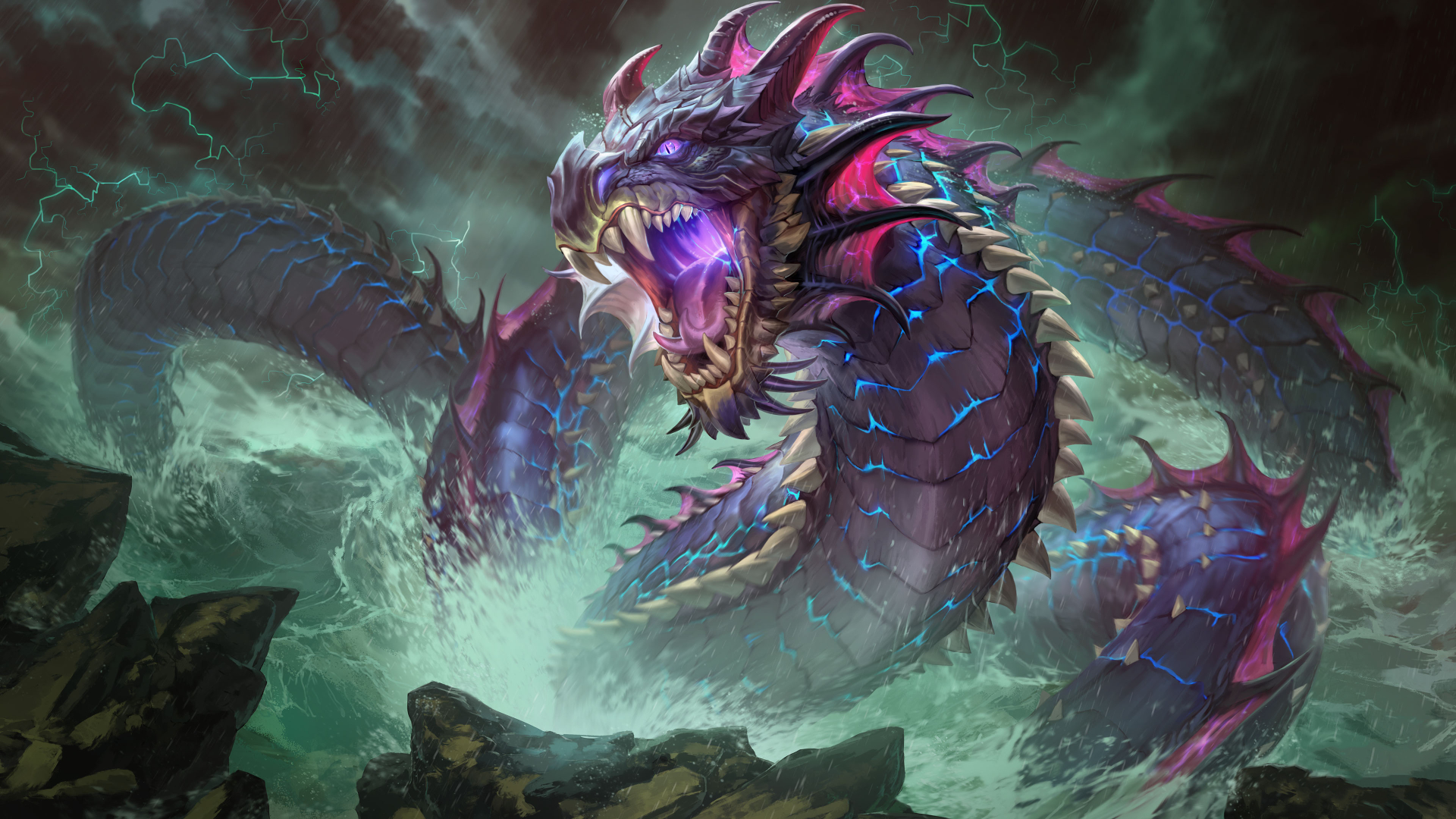 1920x1080 Jormungandr (Smite) HD Wallpaper and Background Image, Desktop