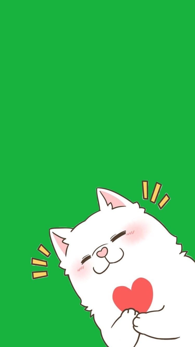 750x1340 Green Kawaii Wallpaper Free HD Wallpaper, Phone