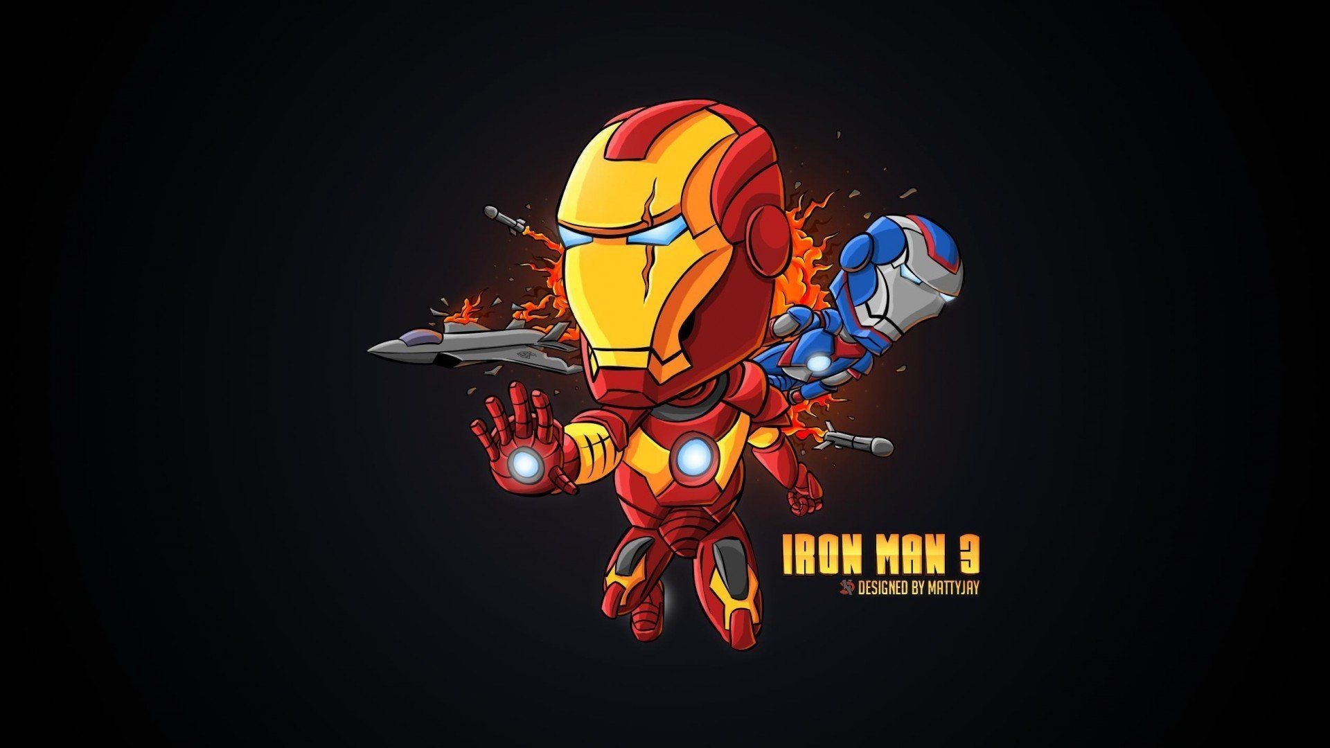 1920x1080 Iron Man Cartoon Wallpaper Free Iron Man Cartoon, Desktop