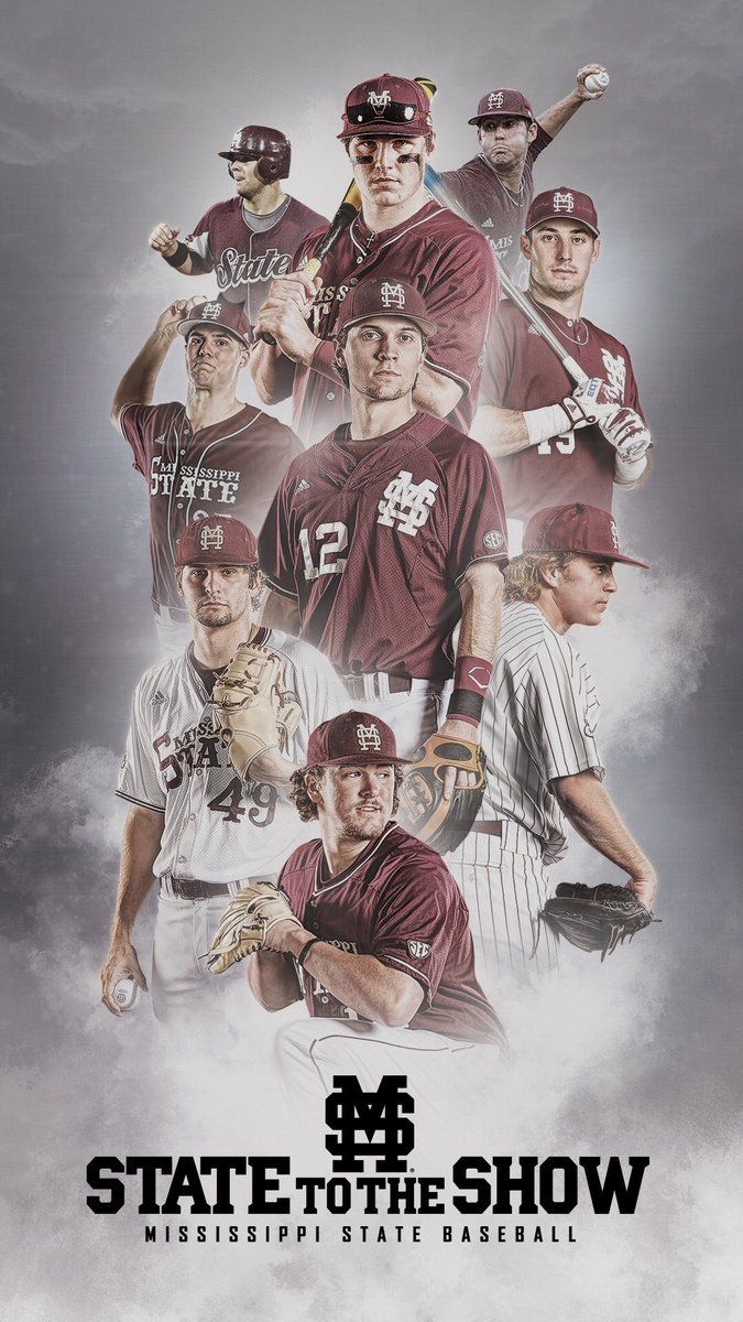 680x1200 Mississippi State. Mississippi state baseball, Baseball art, Baseball posters, Phone