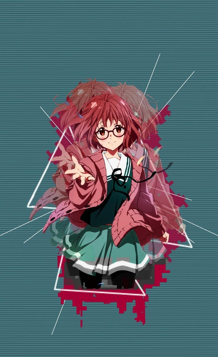 880x1440 Mirai Kuriyama Beyond The Boundary Wallpaper Aesthetic, HD, Phone