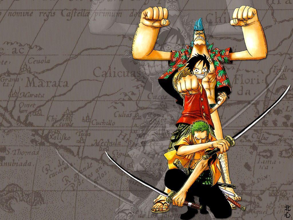 1030x770 One Piece Wallpaper: One Piece Trio, Desktop