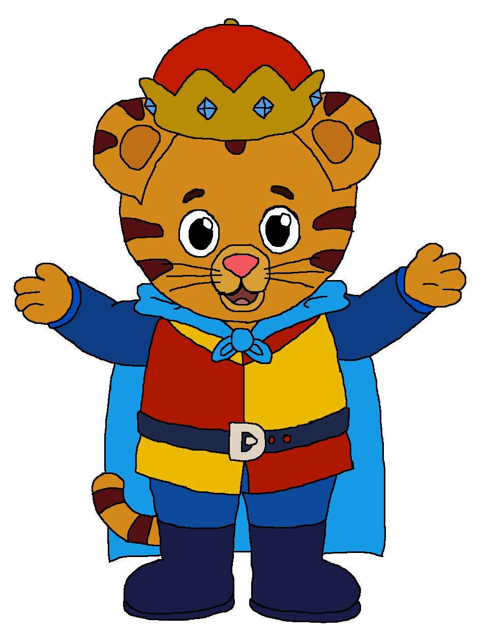 950x1260 King Daniel Tiger Tiger's Neighborhood fan Art 36688382, Phone