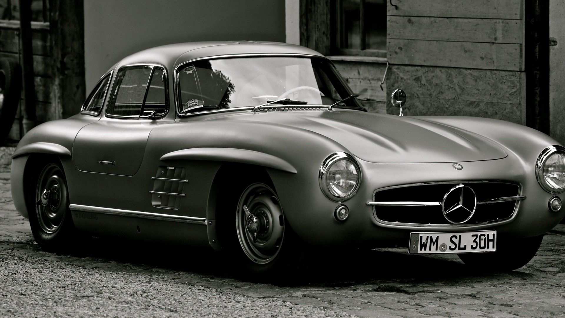 1920x1080 Mercedes Benz, Mercedes Benz 300SL, Old Car Wallpaper HD, Desktop