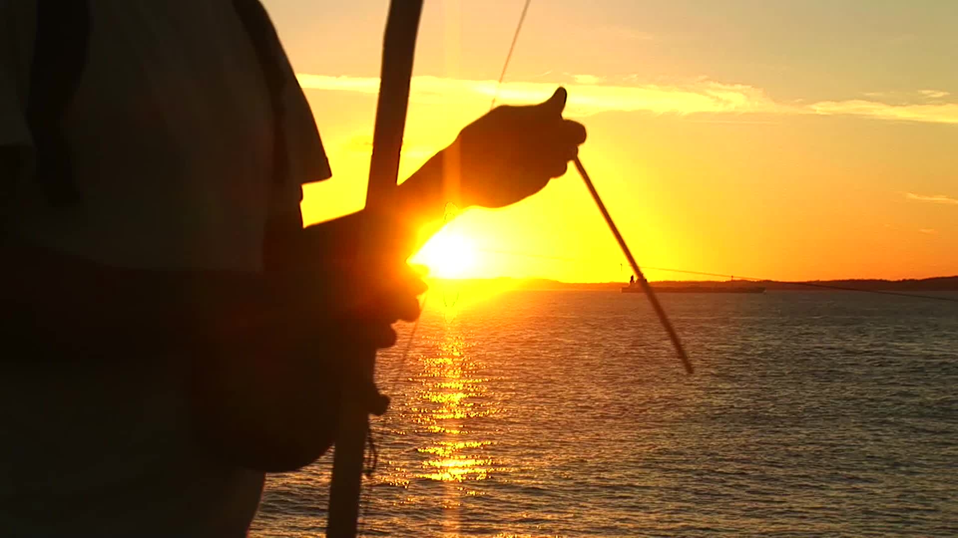 1920x1080 MAN PLAYING BERIMBAU Stock Video Footage, Desktop