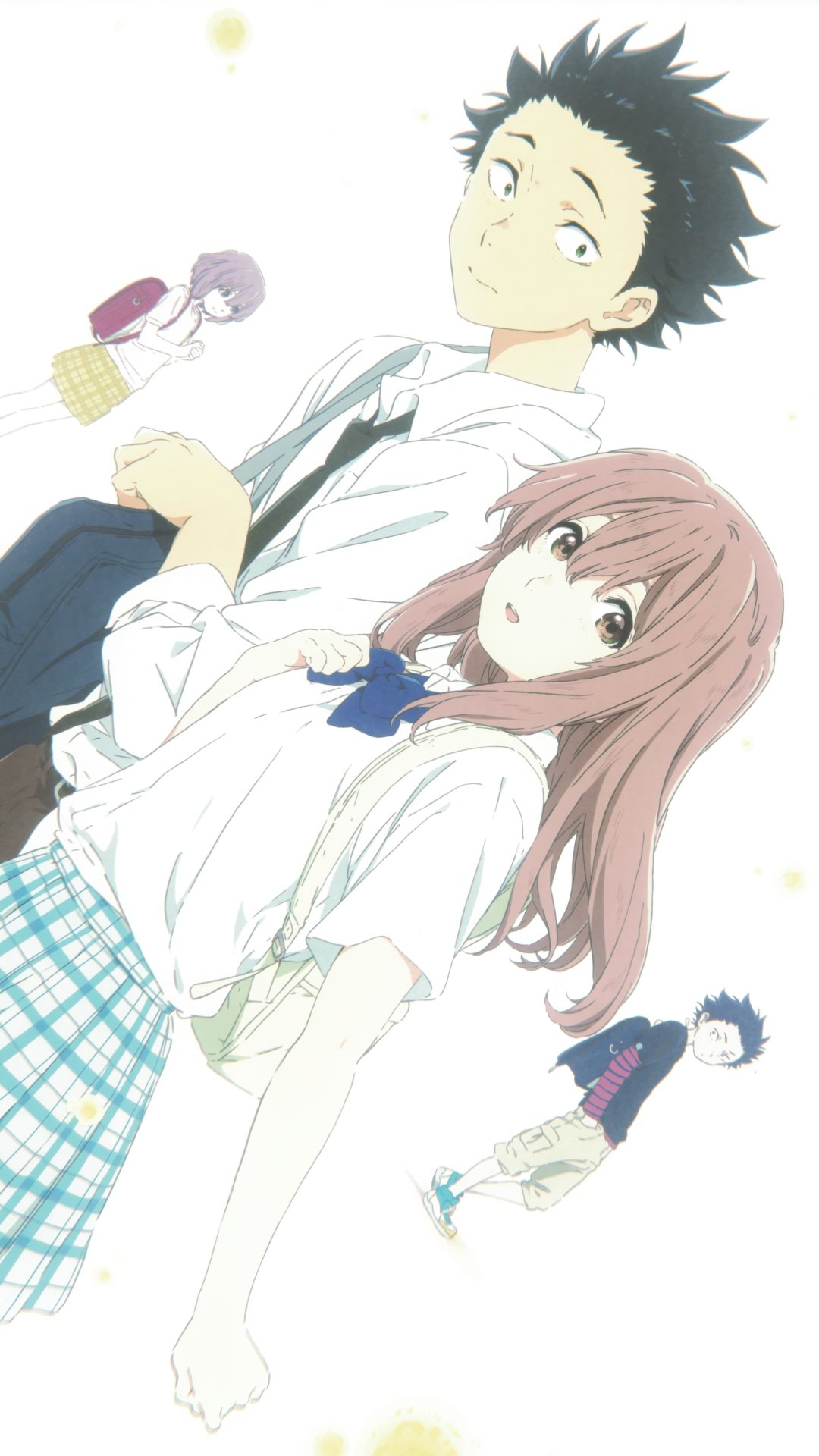 1080x1920 Kawaii Mobile Silent Voice anime phone wallpaper #anime #animewallpaper, Phone