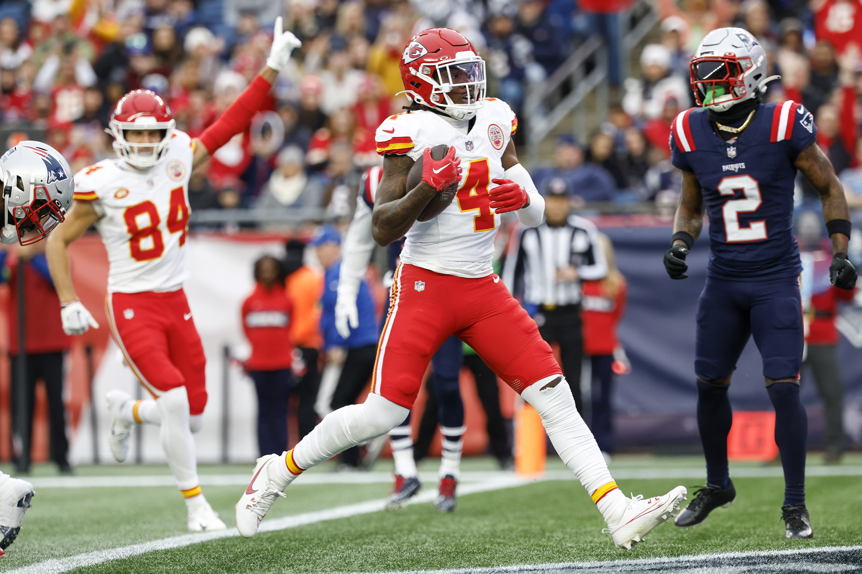 3000x2000 Rashee Rice sets Chiefs rookie record, Desktop