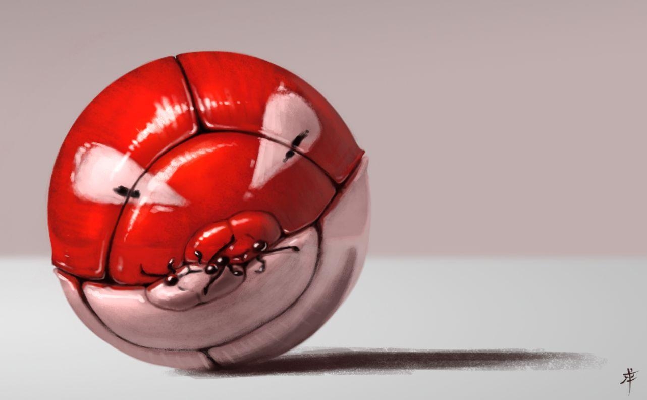 1290x800 Voltorb By Rob Powell, Desktop