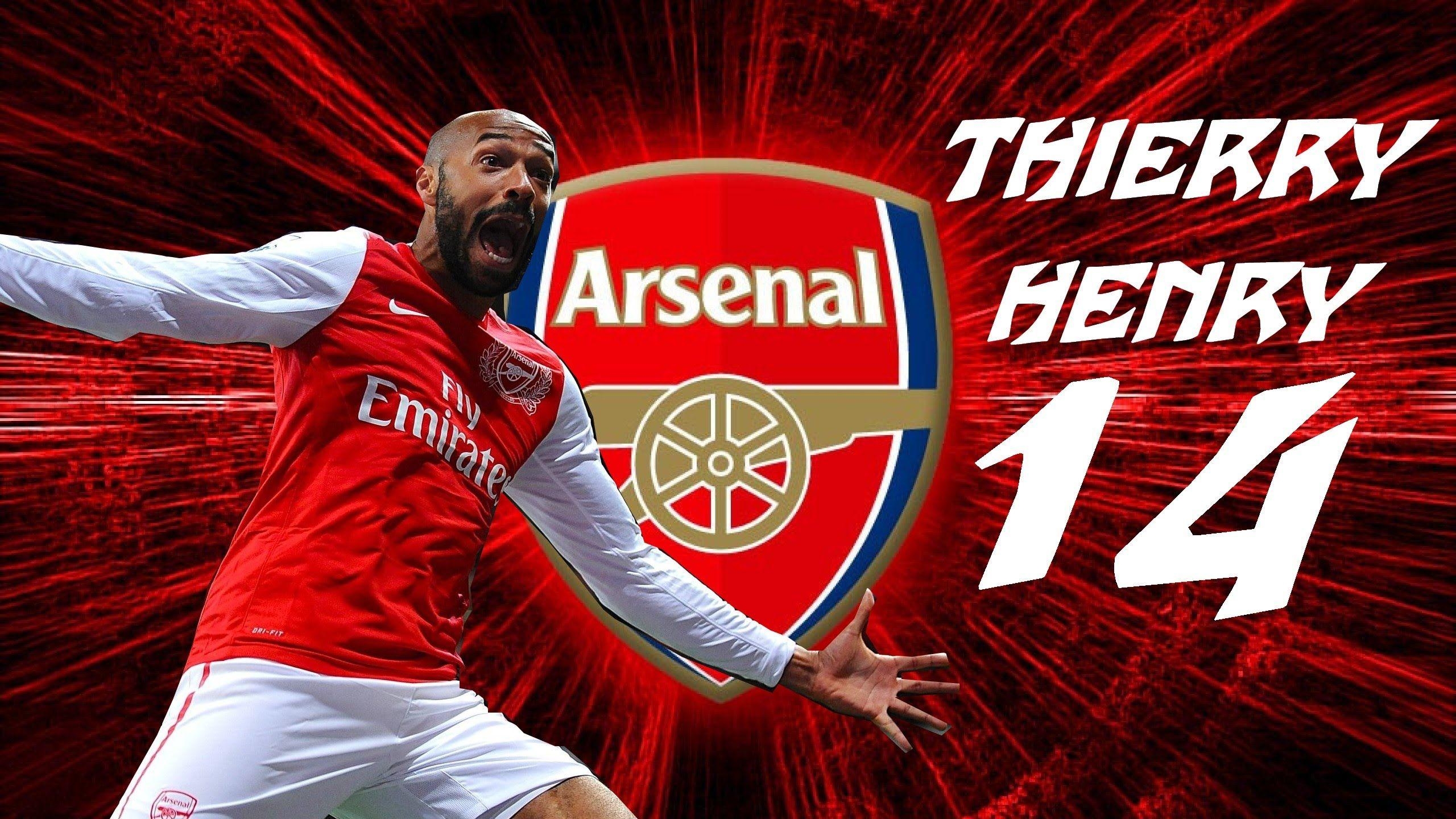 2560x1440 Thierry Henry Arsenal Wallpaper, Desktop