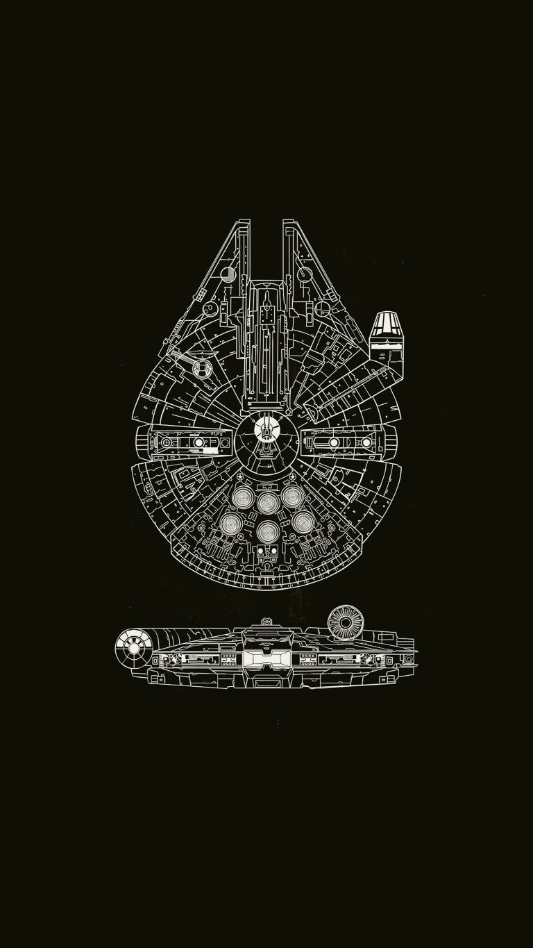 770x1370 Star Wars iPhone 4K Black Wallpaper Download, Phone