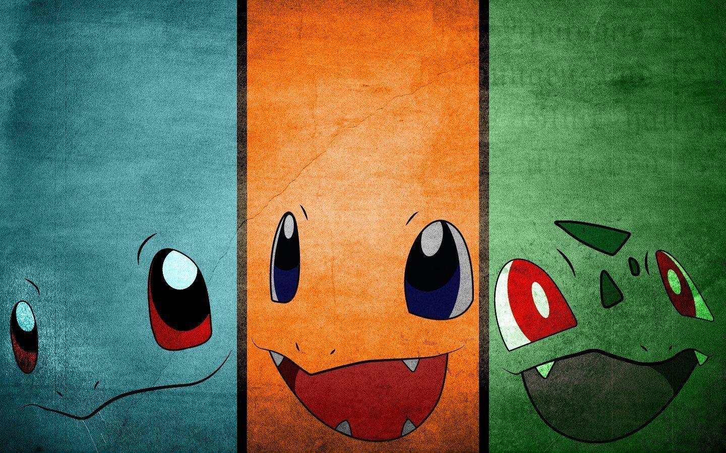 1440x900 Original Starter Pokemon Wallpaper, Desktop