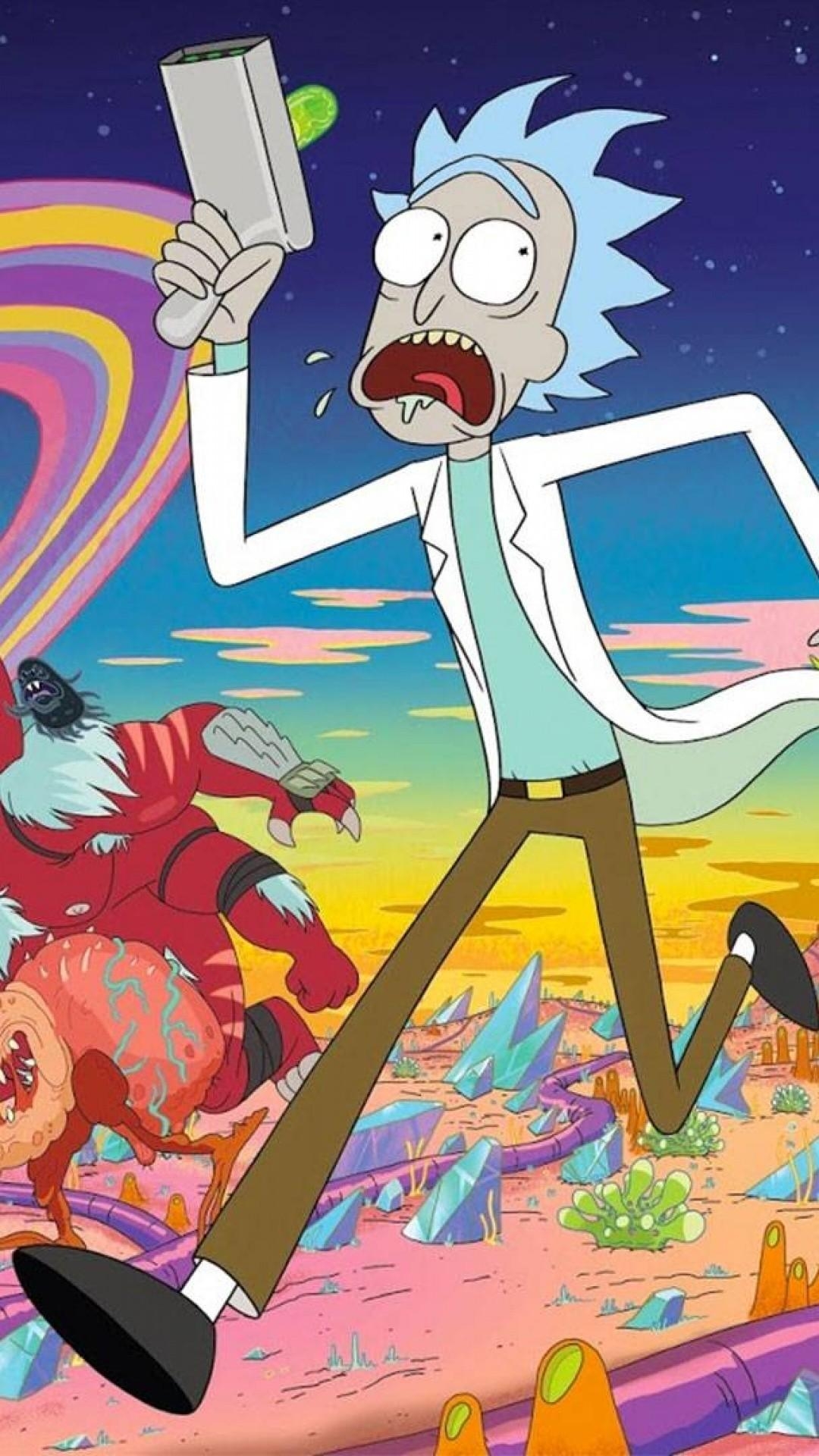 1080x1920 Rick and Morty Season 3 Wallpaper, Phone