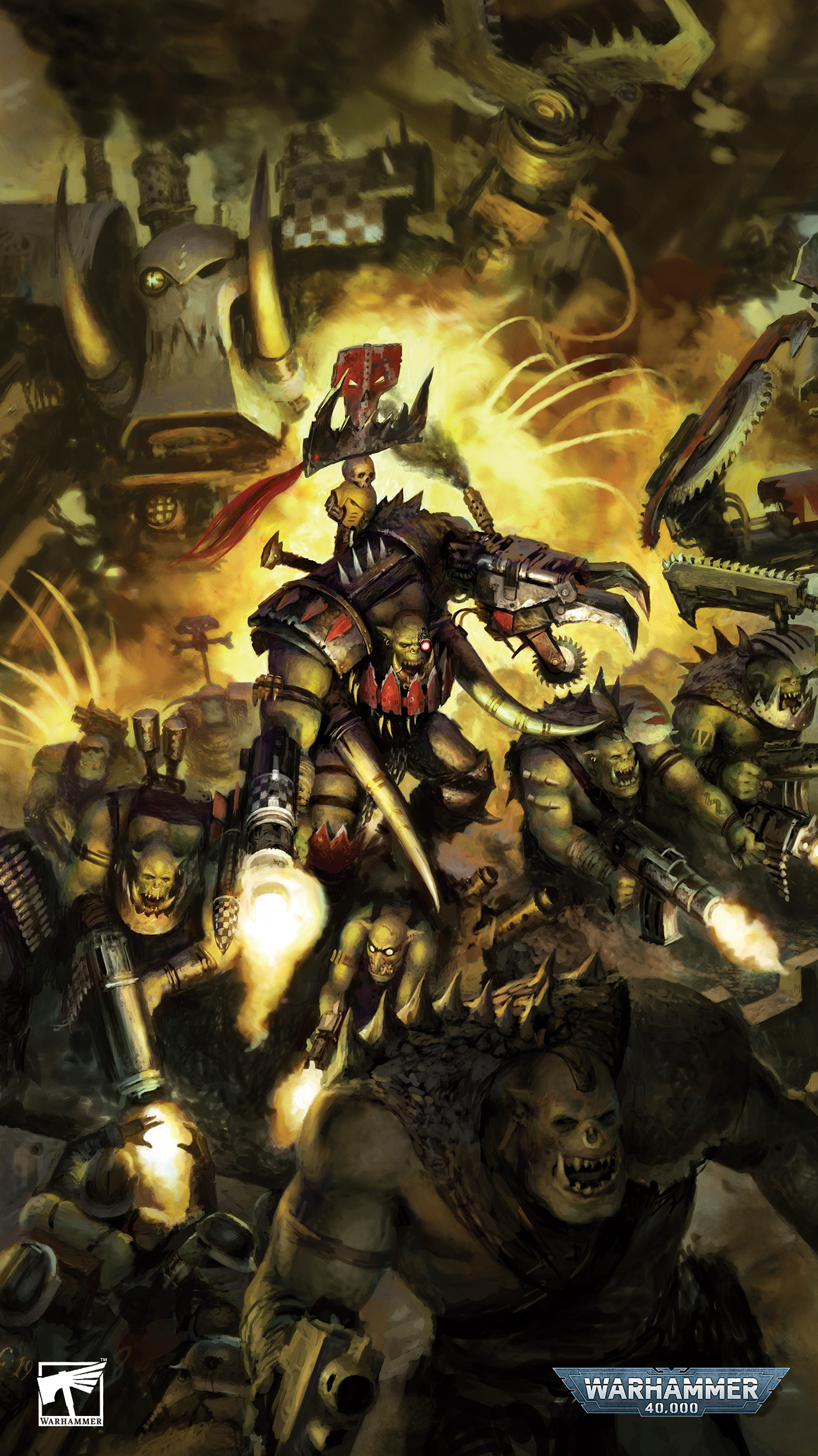 1380x2440 Download These Ded Snazzy Wallpaper From Codex: Orks For Free, Phone