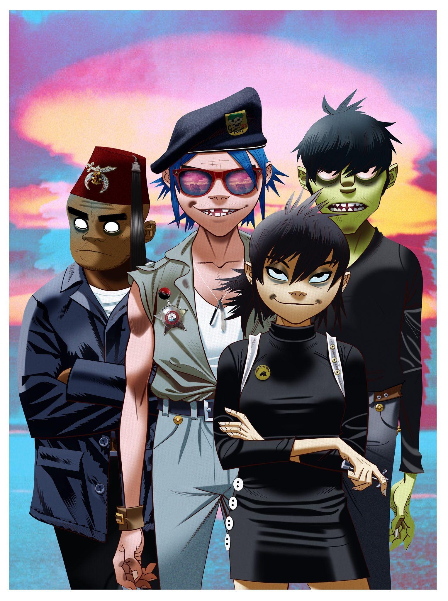 1530x2050 Gorillaz Wallpaper Specific Please Make This And Remove, Phone