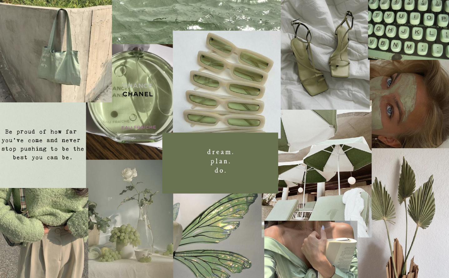 1440x890 sage green by vaalerialeandra. Cute laptop wallpaper, Aesthetic desktop wallpaper, Cute desktop wallpaper, Desktop