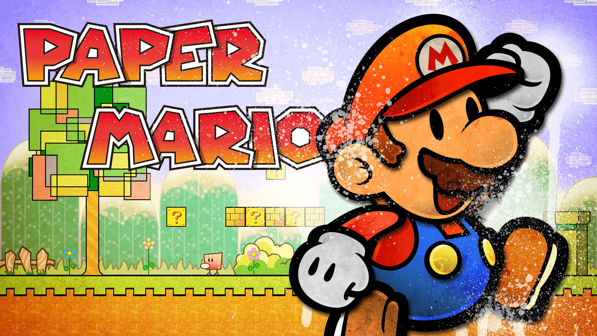 1920x1080 Super Paper Mario HD Wallpaper. Background Image, Desktop