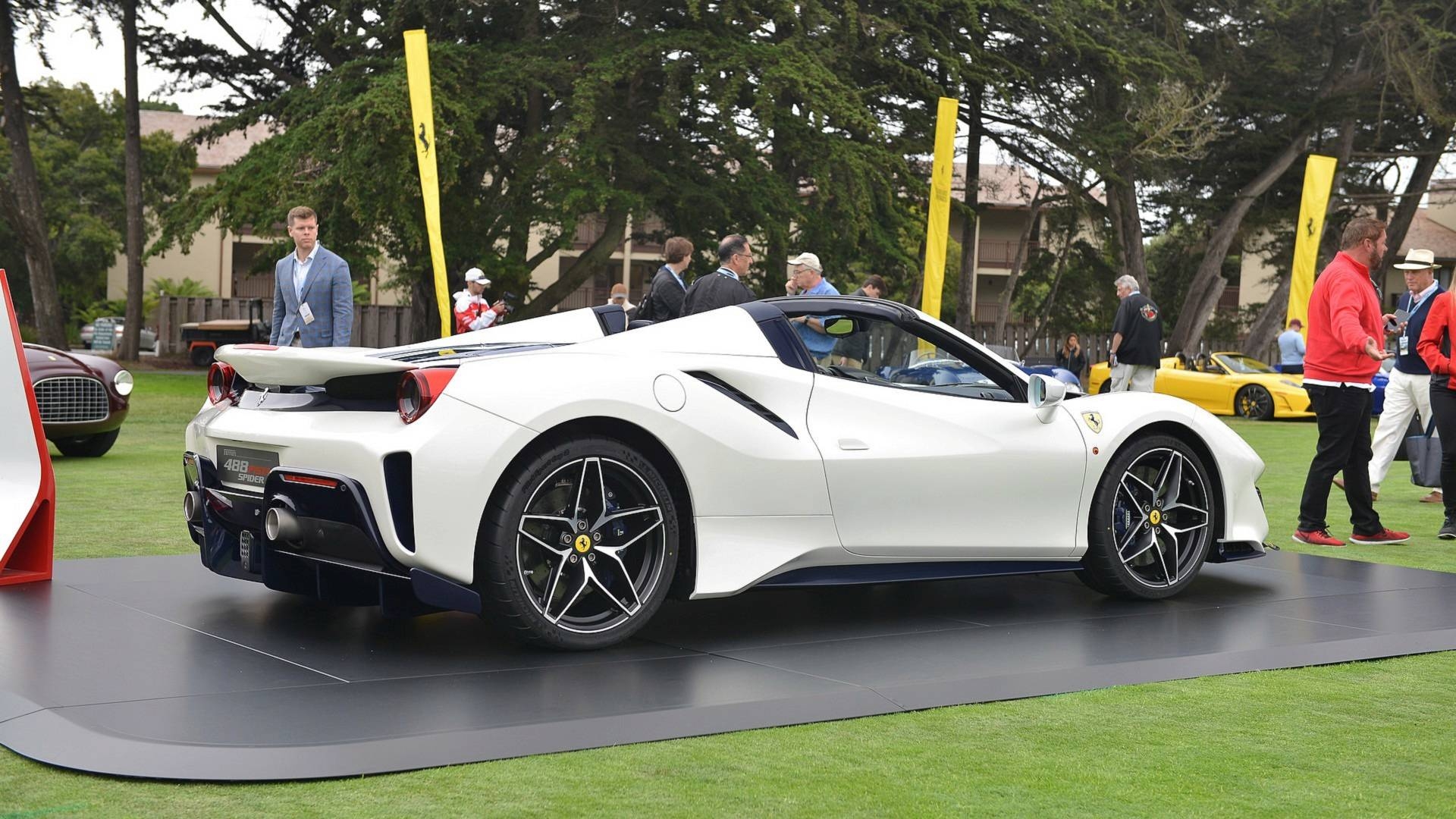 1920x1080 Ferrari 488 Pista Spider Gets Full Tech Specs Rundown In Paris, Desktop