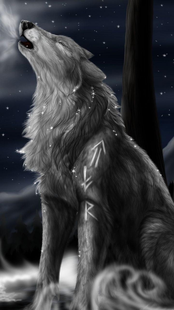 720x1280 Howling Wolf Galaxy S3 Wallpaper (), Phone