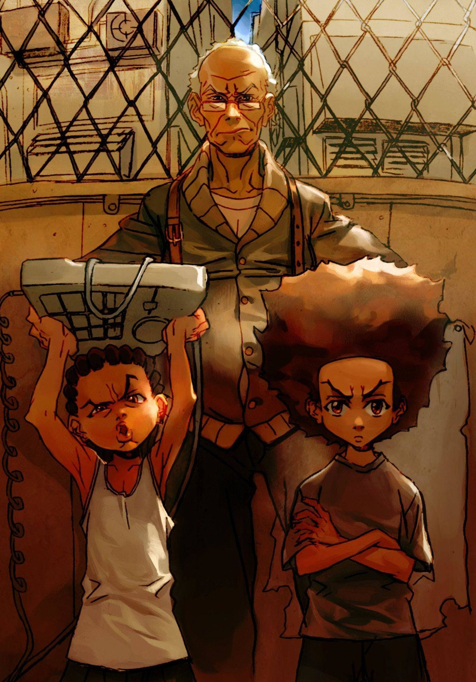 1920x2760 Download Boondocks Family Wallpaper, Phone