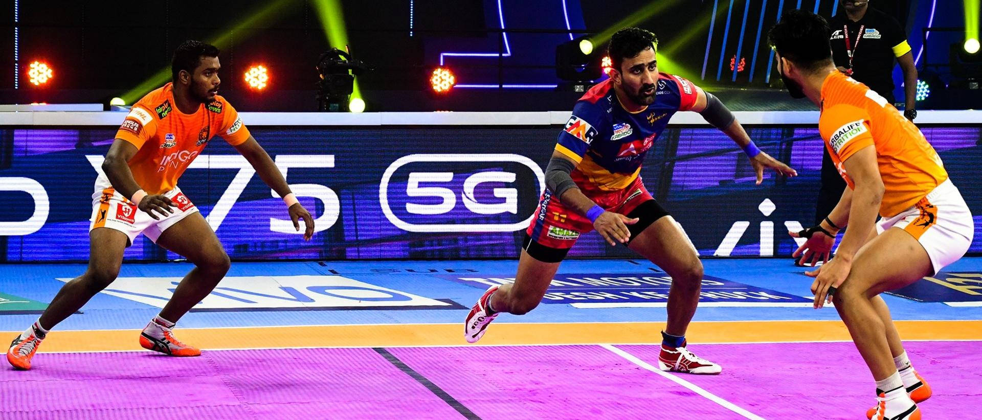 1920x830 Download Kabaddi Game Raider Wallpaper, Dual Screen