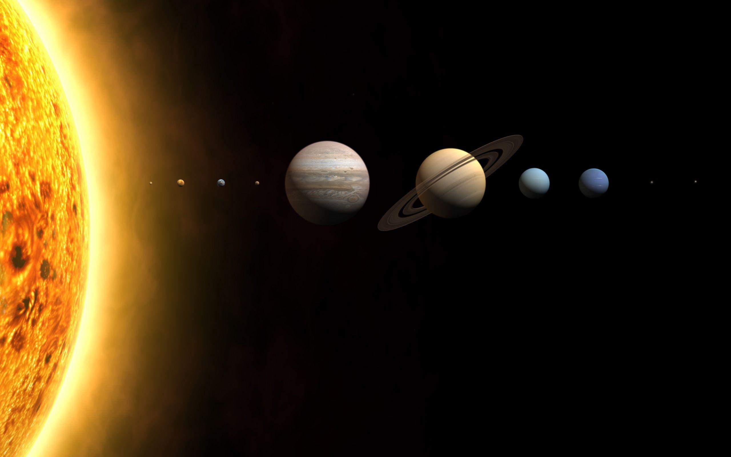 2560x1600 Solar System HD Wallpaper, Desktop