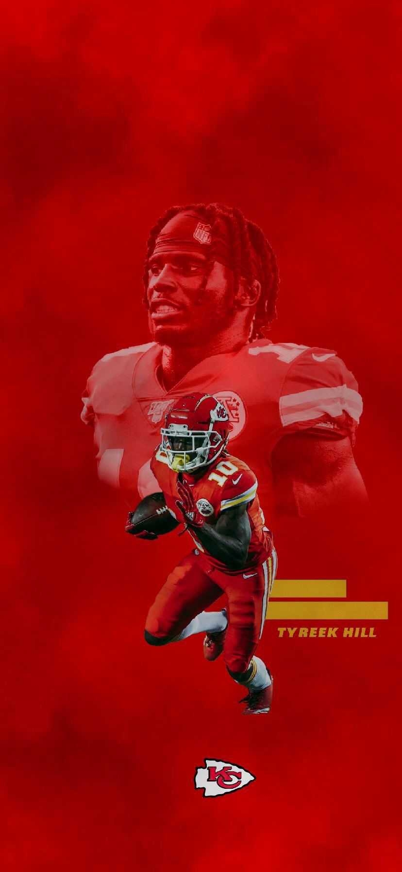 830x1800 Tyreek Hill Wallpaper, Phone