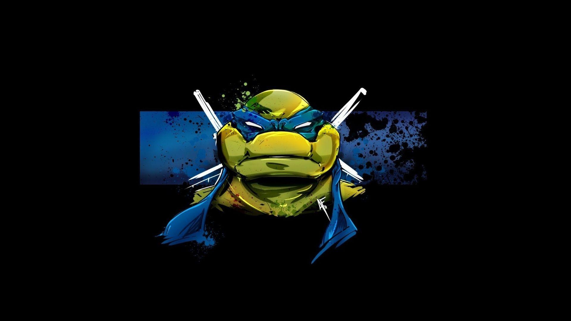 1920x1080 Leonardo Minimalism Ninja Turtles HD Wallpaper, Desktop