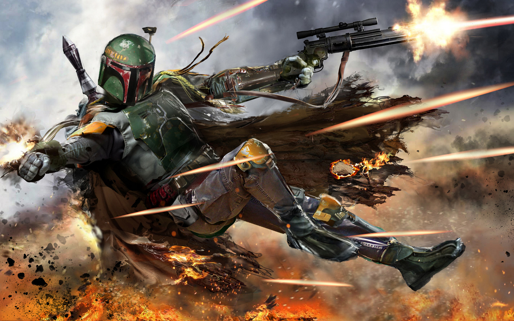 1680x1050 Star Wars, Boba Fett Wallpaper HD / Desktop and Mobile Background, Desktop