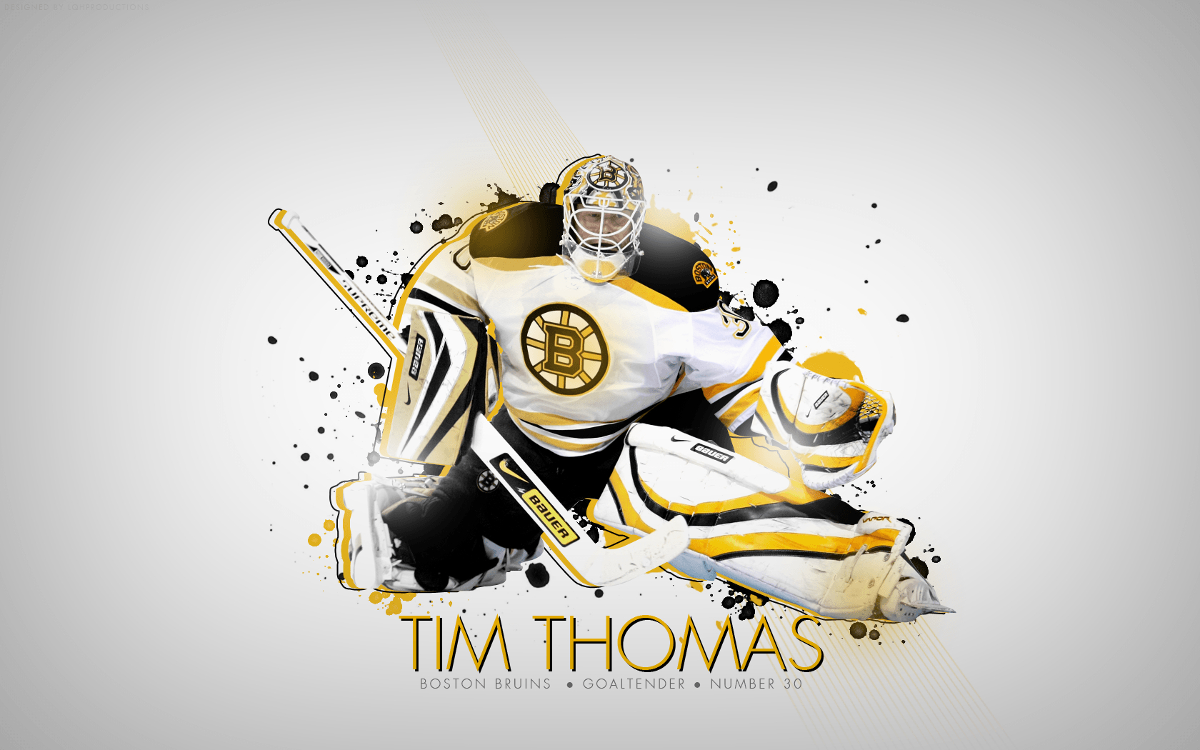 1680x1050 Tim Thomas Boston Bruins Wallpaper 2013, Desktop