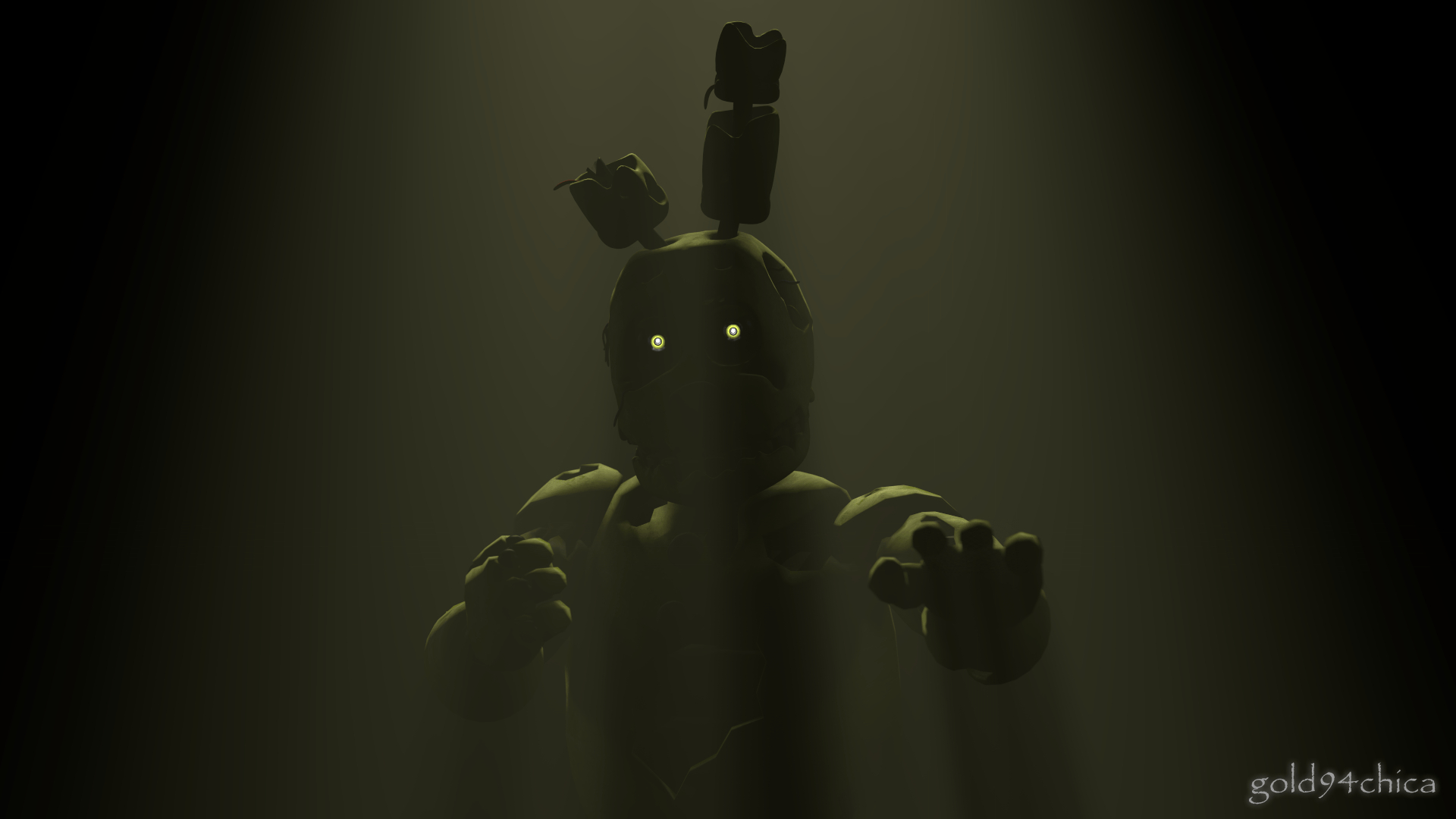 1920x1080 Springtrap Fnaf 3 Wallpaper, Desktop