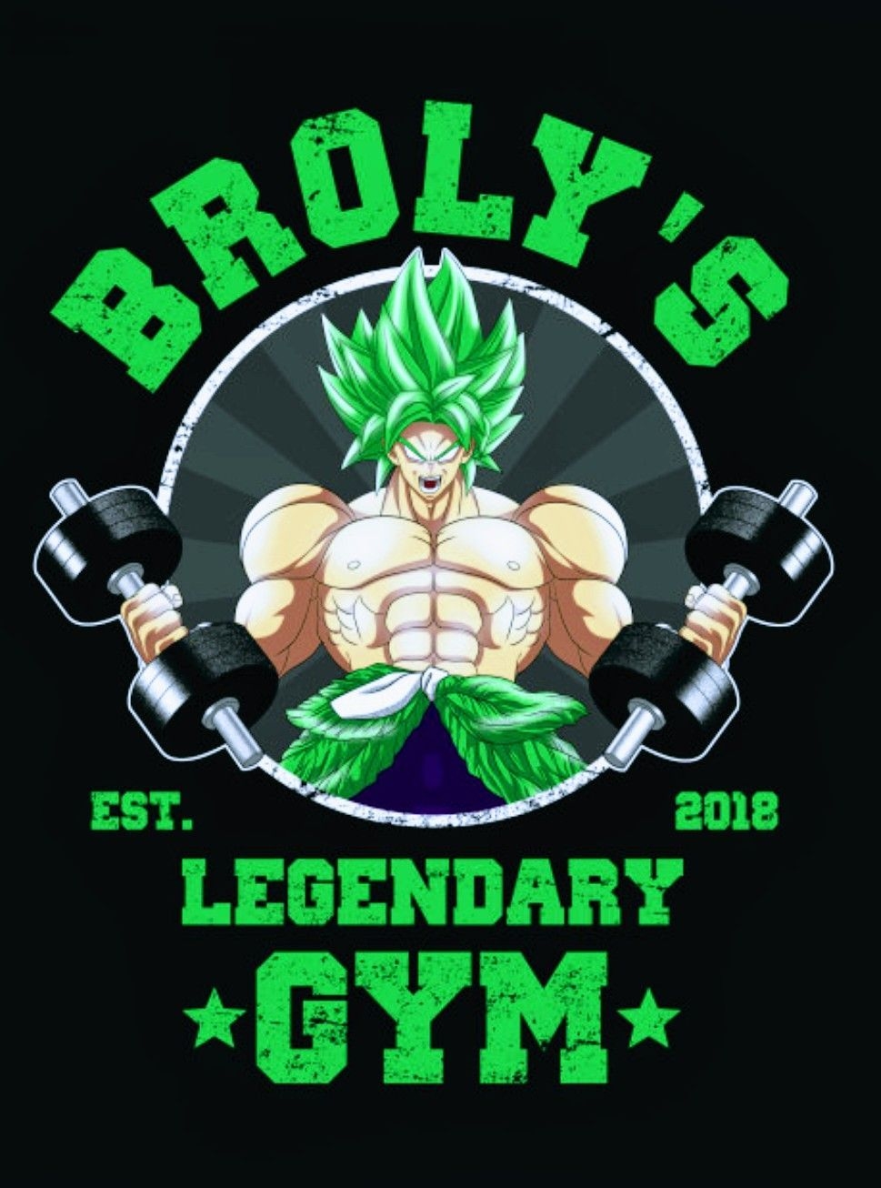 970x1310 Broly's Legendary Gym, Dragon Ball Super. Anime, Phone