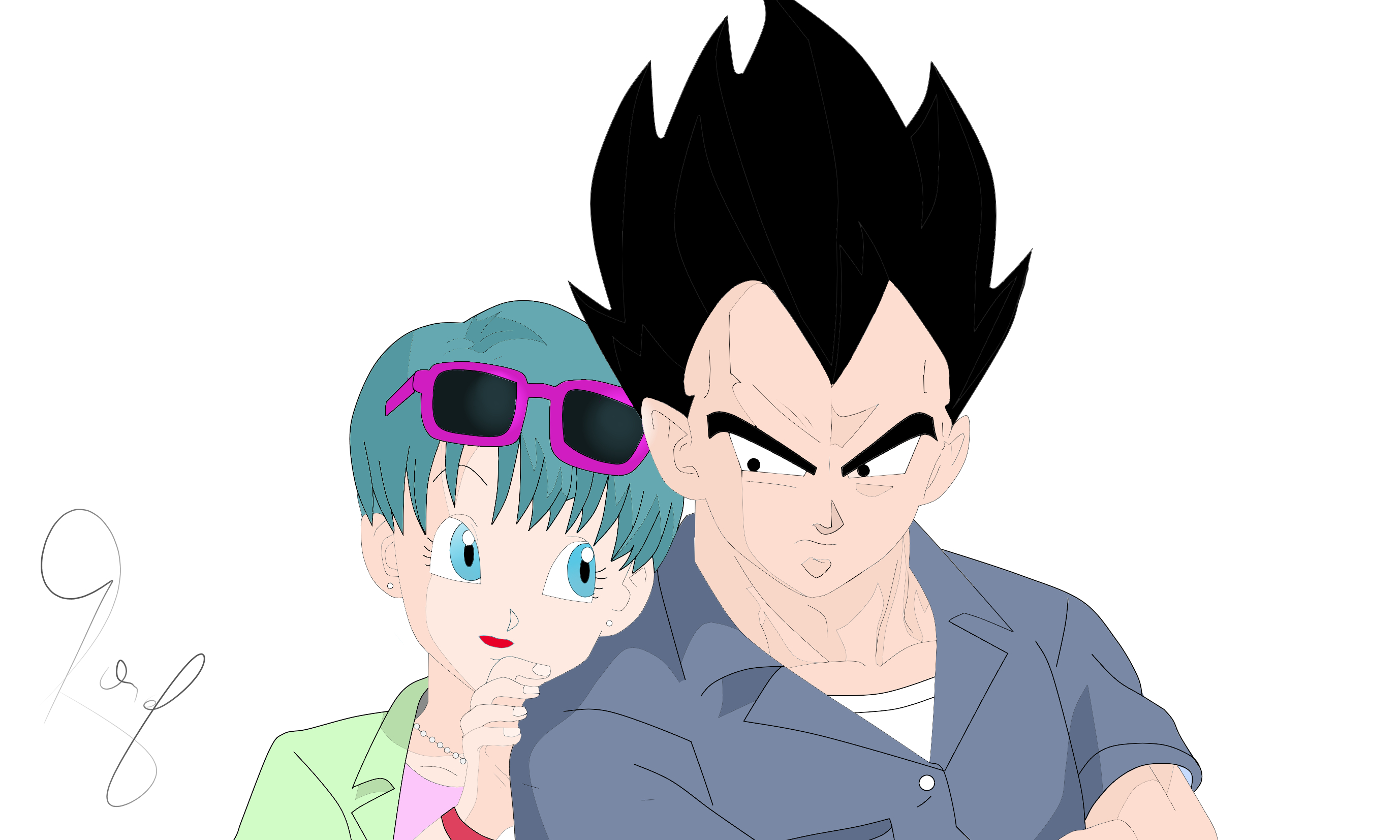 2760x1660 Vegeta And Bulma Wallpaper Free Vegeta And Bulma, Desktop